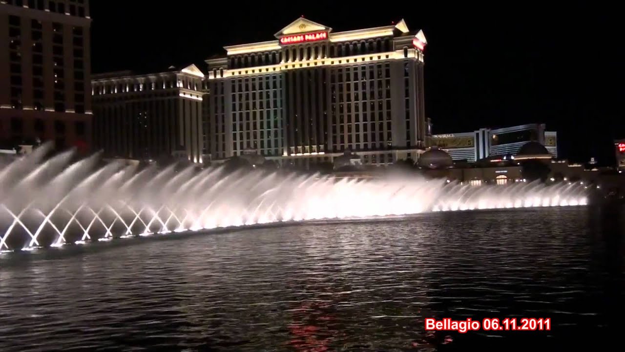 Las Vegas - Bellagios Wasserfontänen - Nevada 2011