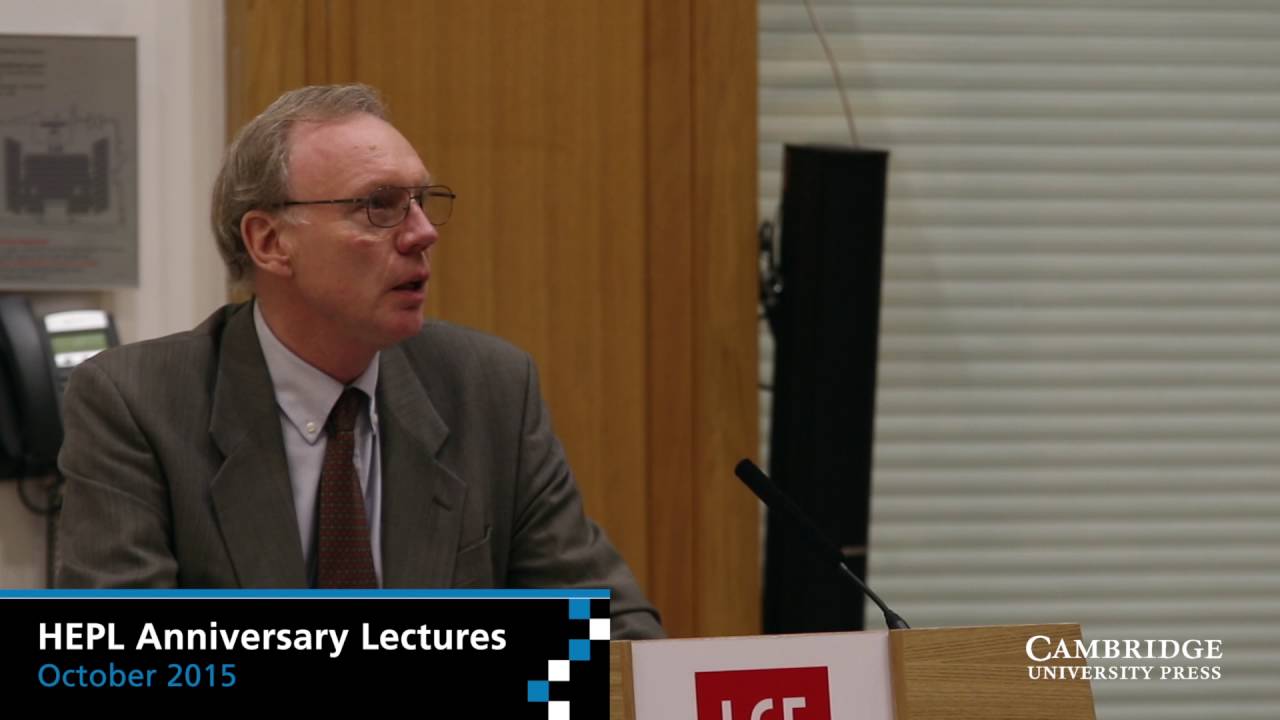 HEPL Anniversary Lectures: Julian Le Grand, Albert Weale
