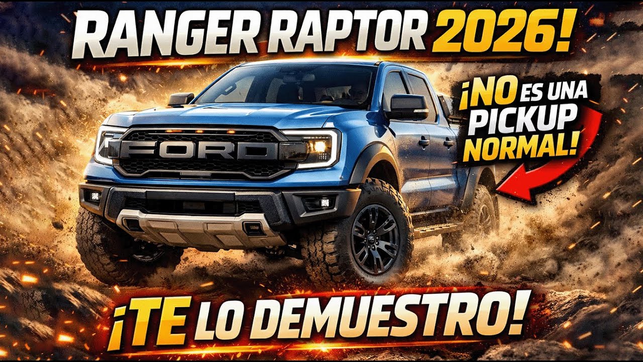 La Ranger Raptor 2026 No es una Pickup Normal… y Este Video lo Demuestra