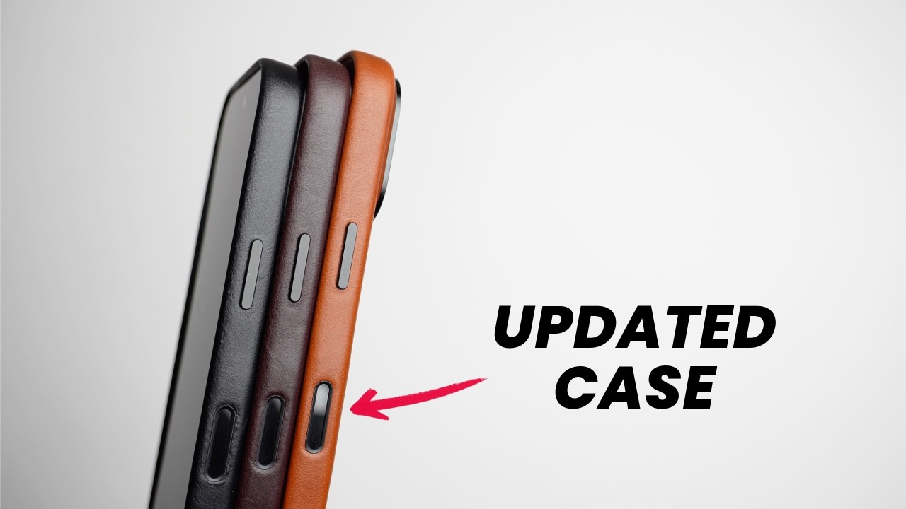 LEATHER Case with Camera Control for iPhone 16 Pro / Pro Max!
