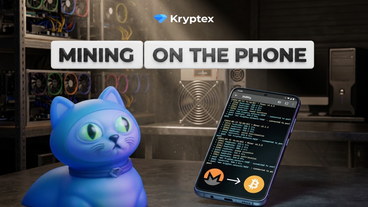 Mine Monero on Your Phone | Kryptex Android Miner
