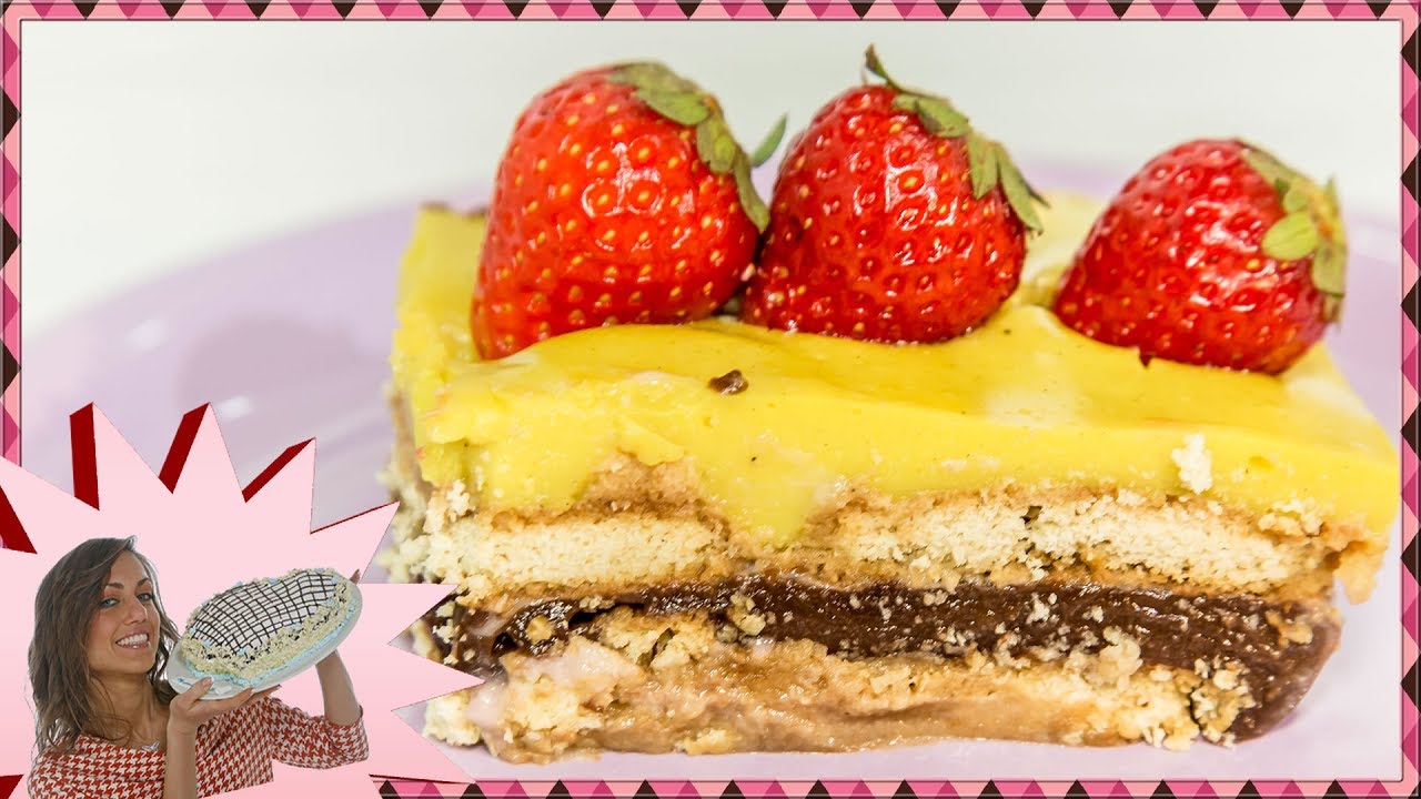 ZUPPA INGLESE alle Fragole - Zuppa inglese VEGAN