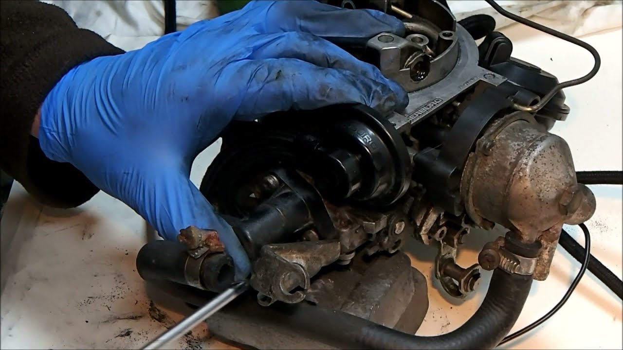Ремонт и установка карбюратора Volkswagen Golf mk2