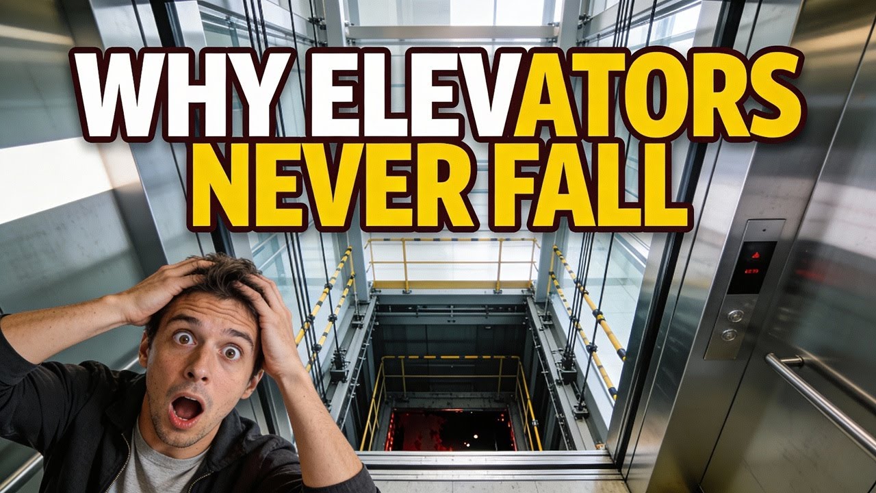 ✨ Why Elevators Almost Never Fall - The Shocking Engineering Truth They Never Show You