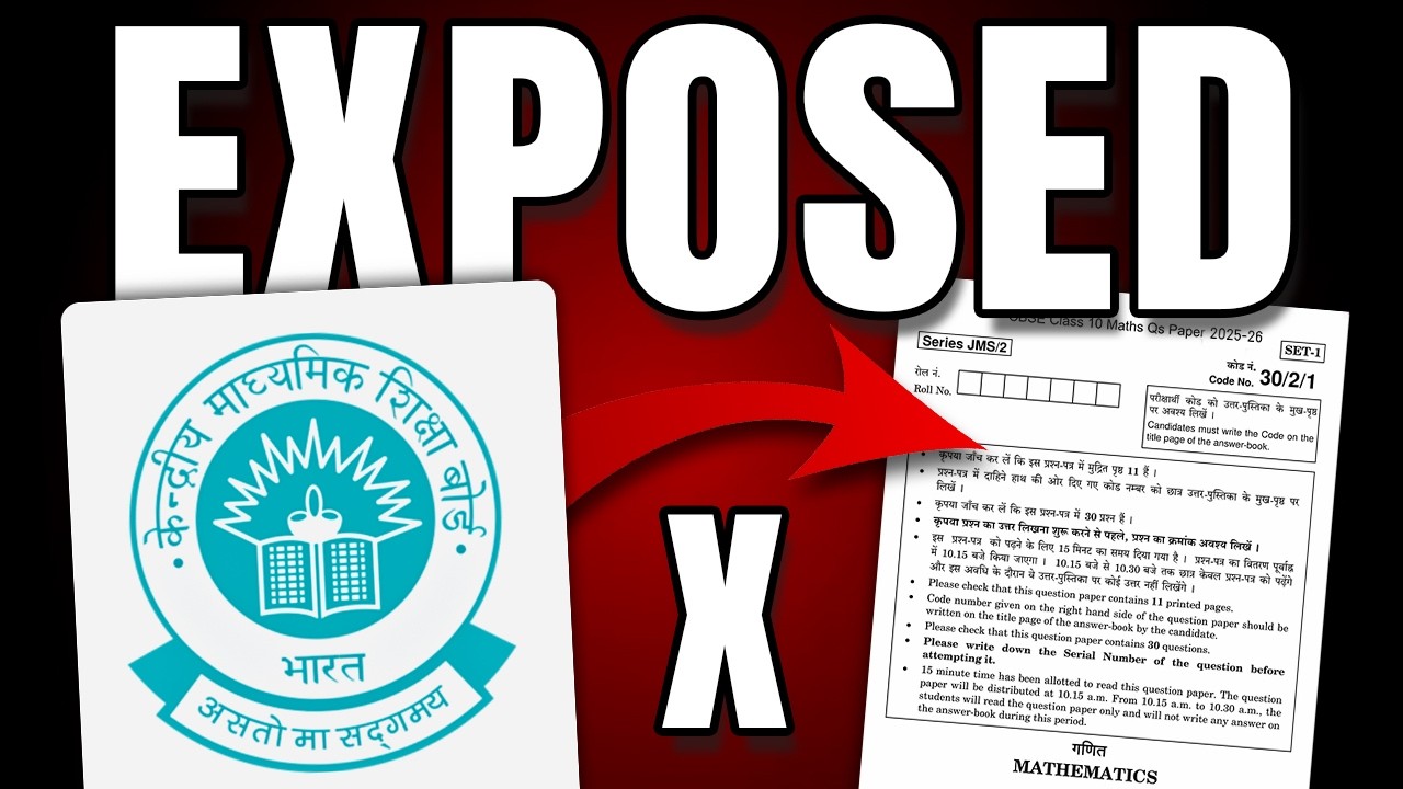 Class 10 EXPOSED: Biggest update for Boards 2027 (pattern changed)⚠️