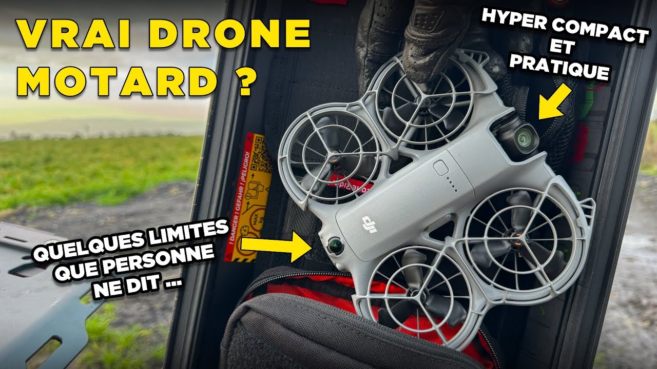 Un VRAI DRONE pour les MOTARDS ? DJI Neo 2 : mes premiers retours sur ce nouvel achat !