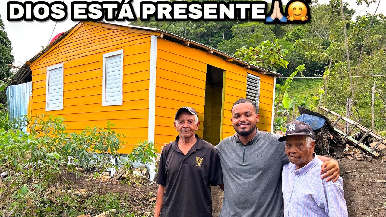 ASÍ QUEDÓ DE BELLA LA CASA DE LOS HERMANOS ANTONIO Y SILVESTRE.VIVIENDO LA VIDA DEL CAMPO