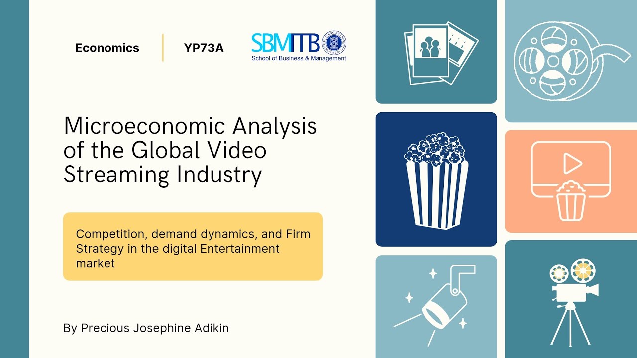 Microeconomic Analysis of the Global Video Streaming Industry | MBA Microeconomics Presentation.