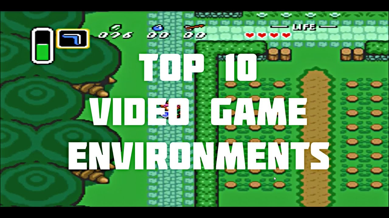 Top 10 Video Game Environments