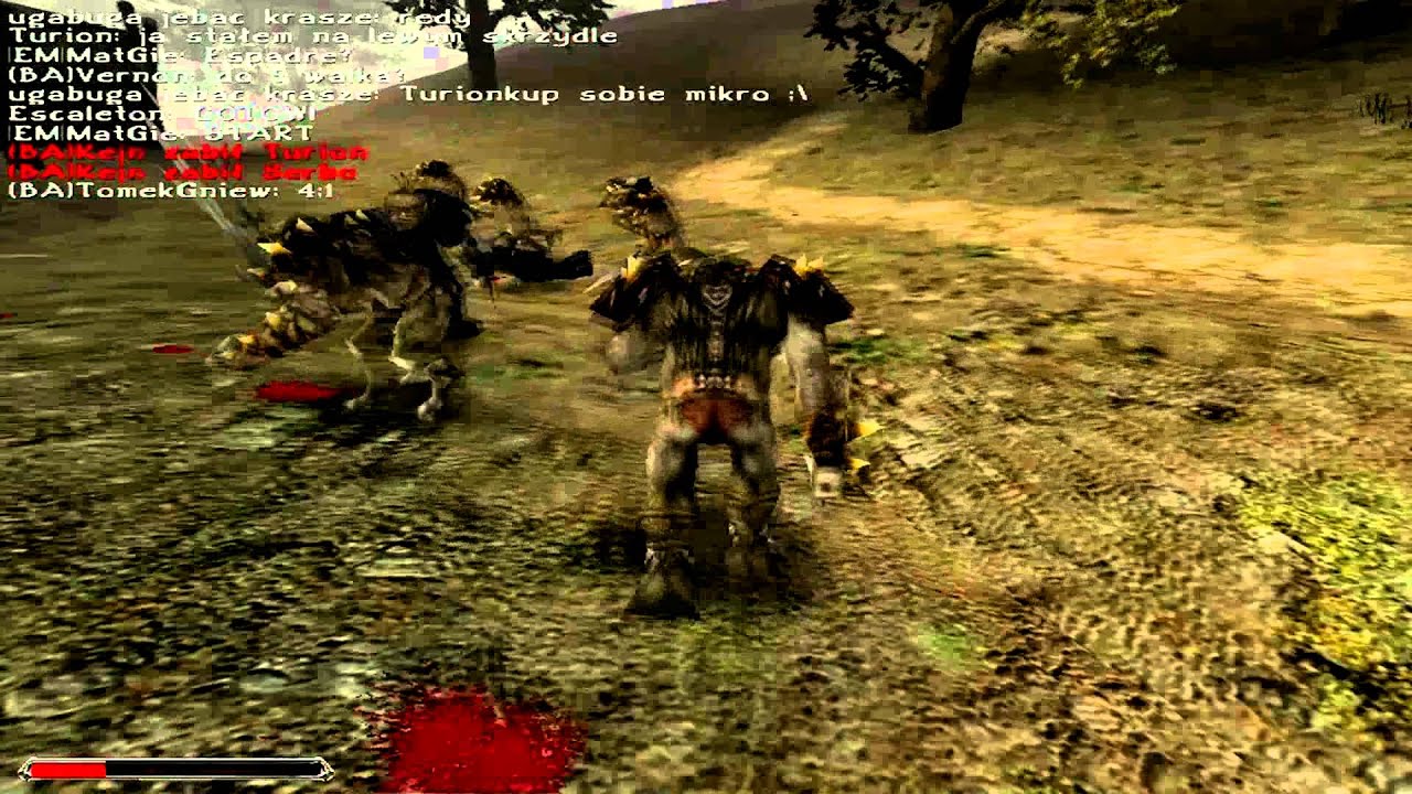 Gothic Multiplayer || Wojna Plemion - Bogowie Areny vs Klan Espadre.