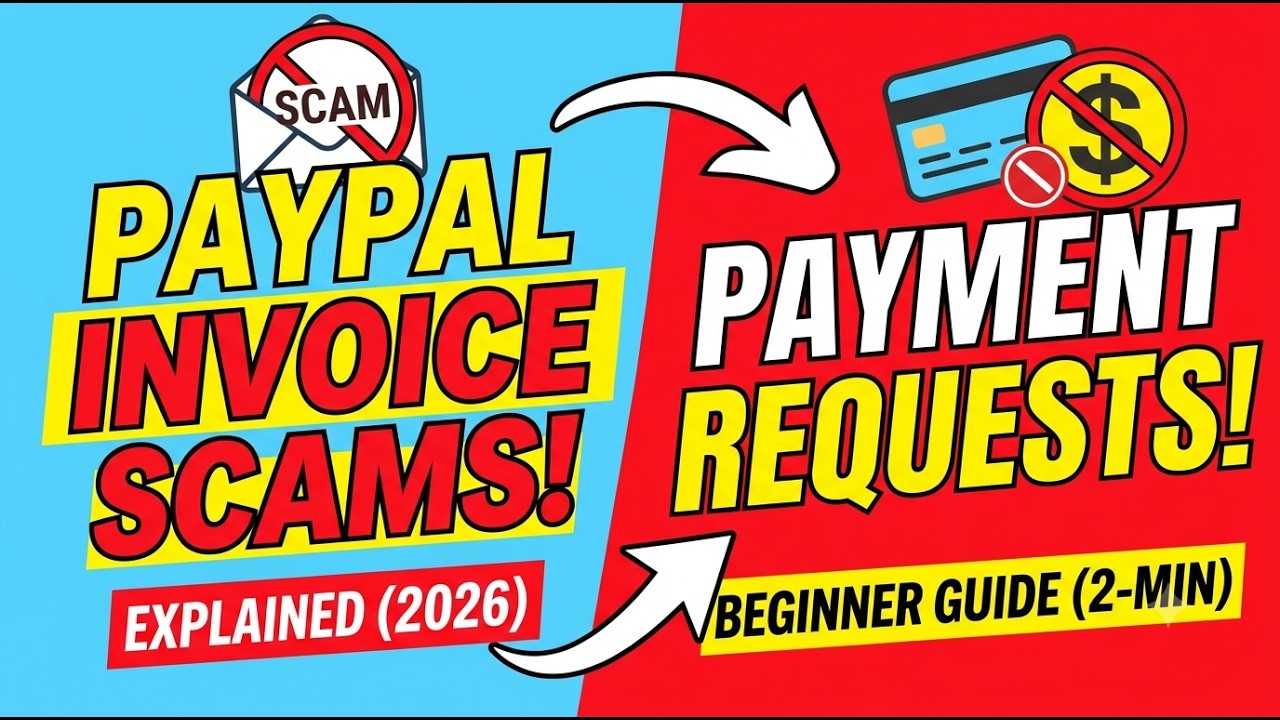 PayPal Invoice and Payment Request Scams Explained 2026 Website Walkthrough & Beginner Guide 2 Min