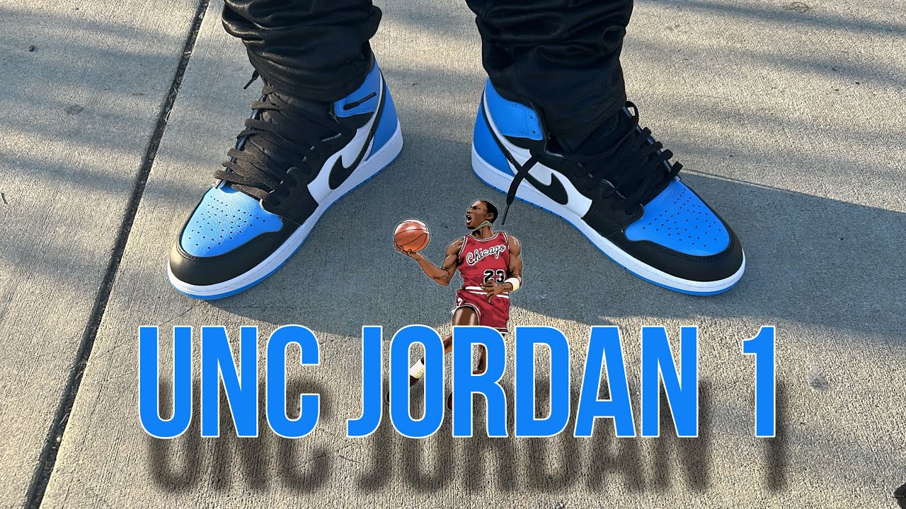 Air Jordan 1 UNC &ldquo;Real Nigga Review&rdquo; On Feet #uncjordan1 #jordan1 #sneaker #sneakercon