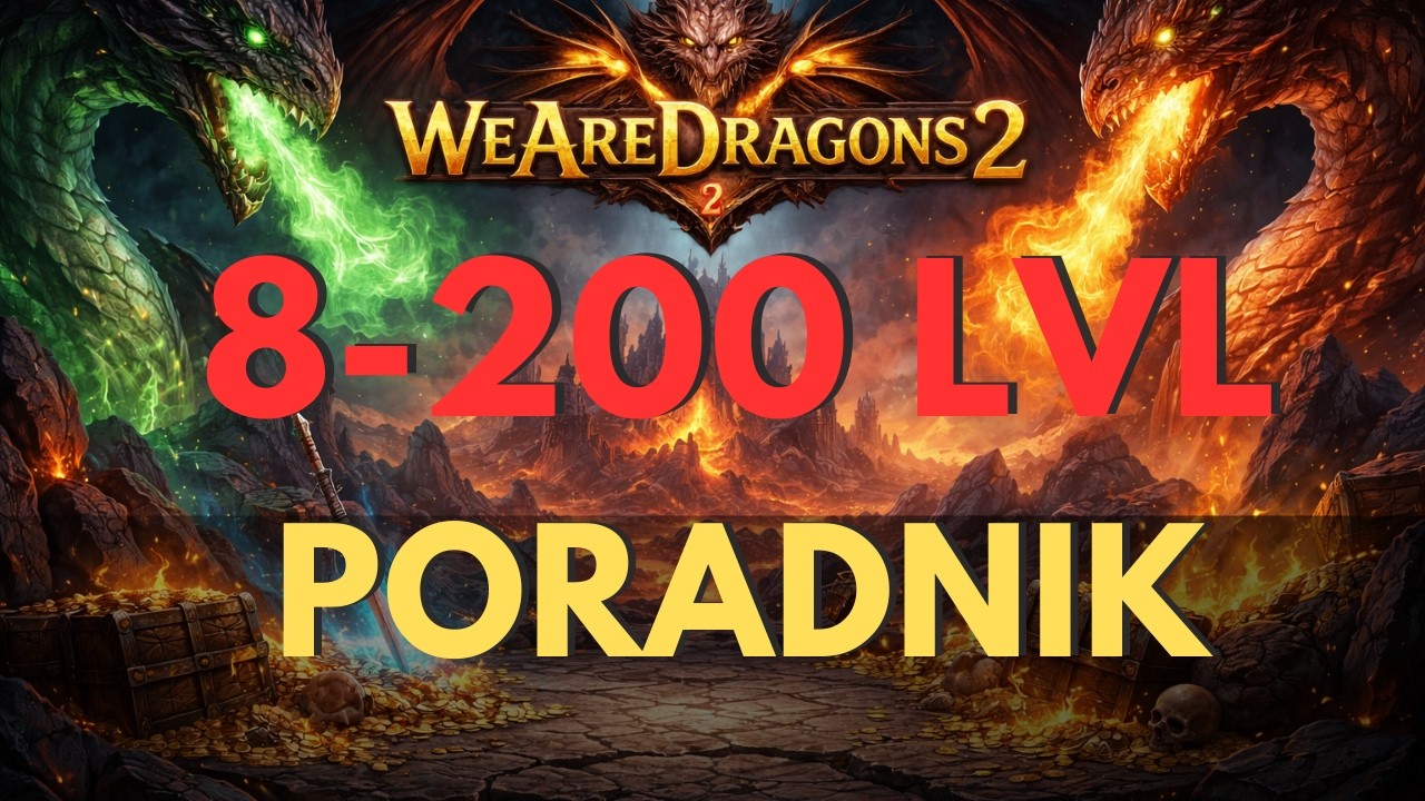 WAD2: Poradnik 8-200lvl Knight!⚔️ Tibia Custom WeAreDragons OTS Gameplay PL