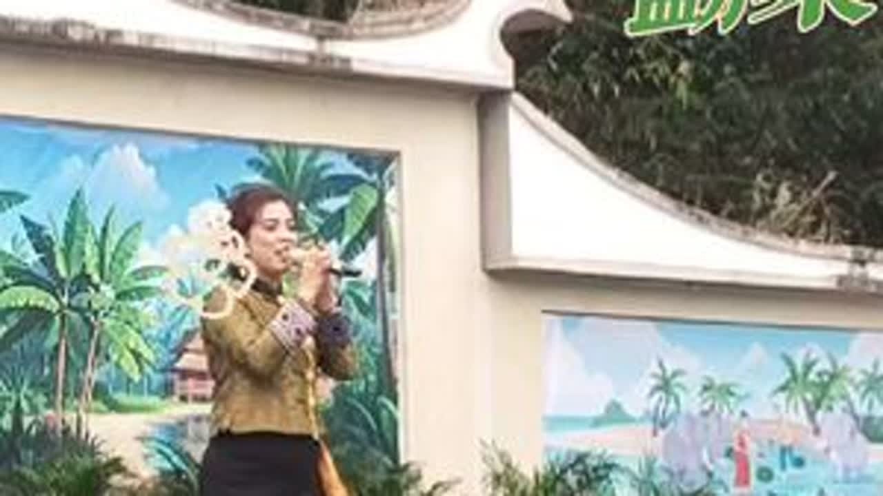 朗塔咩 萨帕哇勐莱 @德宏美 #德宏傣族 #芒市泼水节 #傣歌