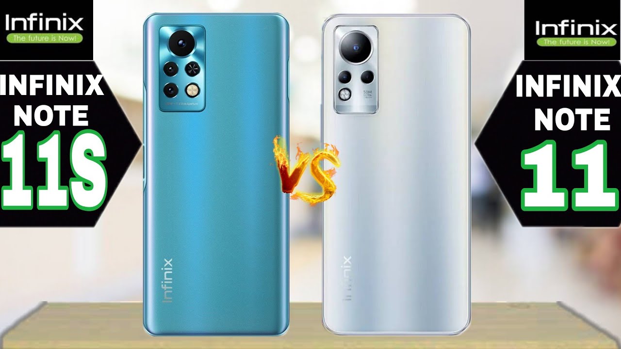 مقارنة قوية لعشاق إنفينيكس : infinix note 11s ضد infinix note 11