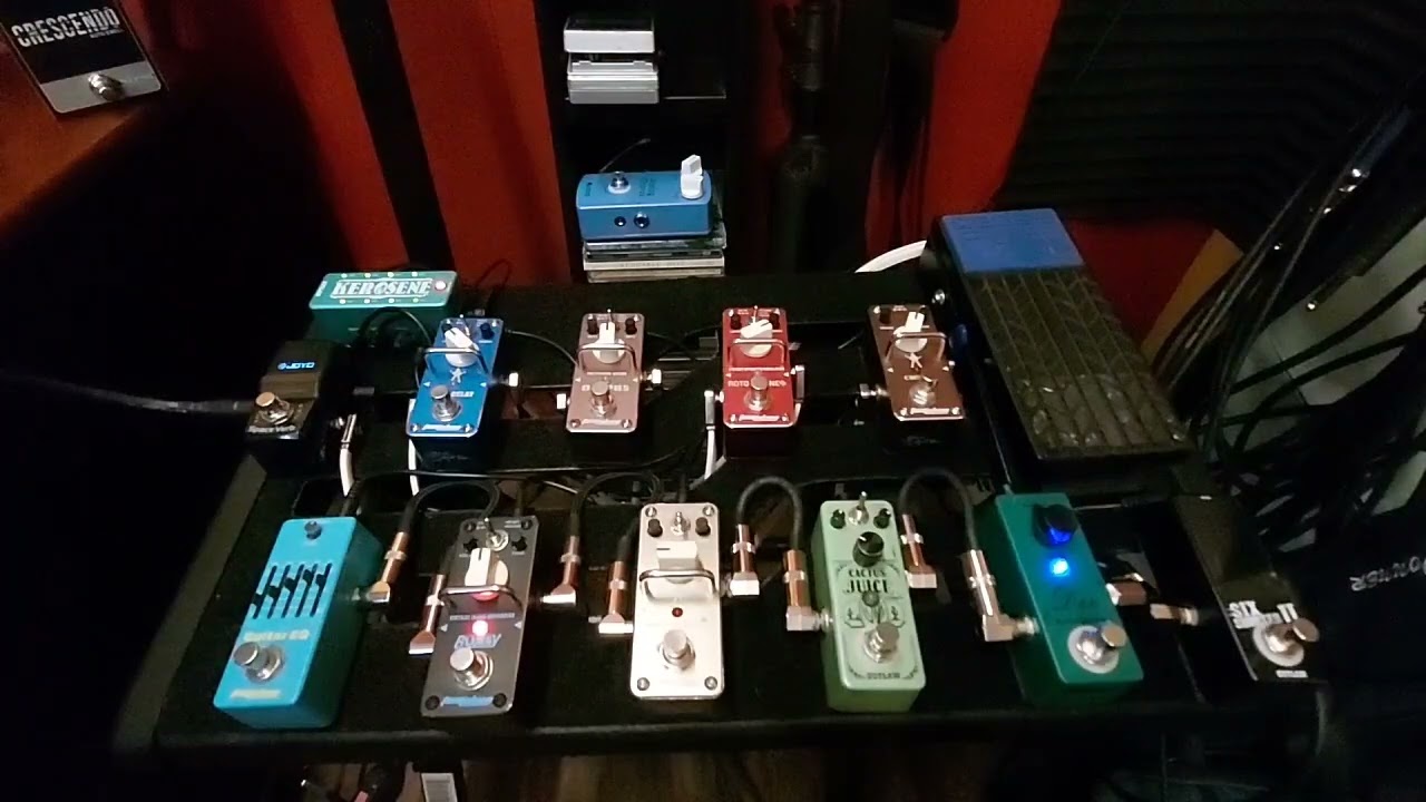 Tomsline pedals / Donner pedalboard Part 2