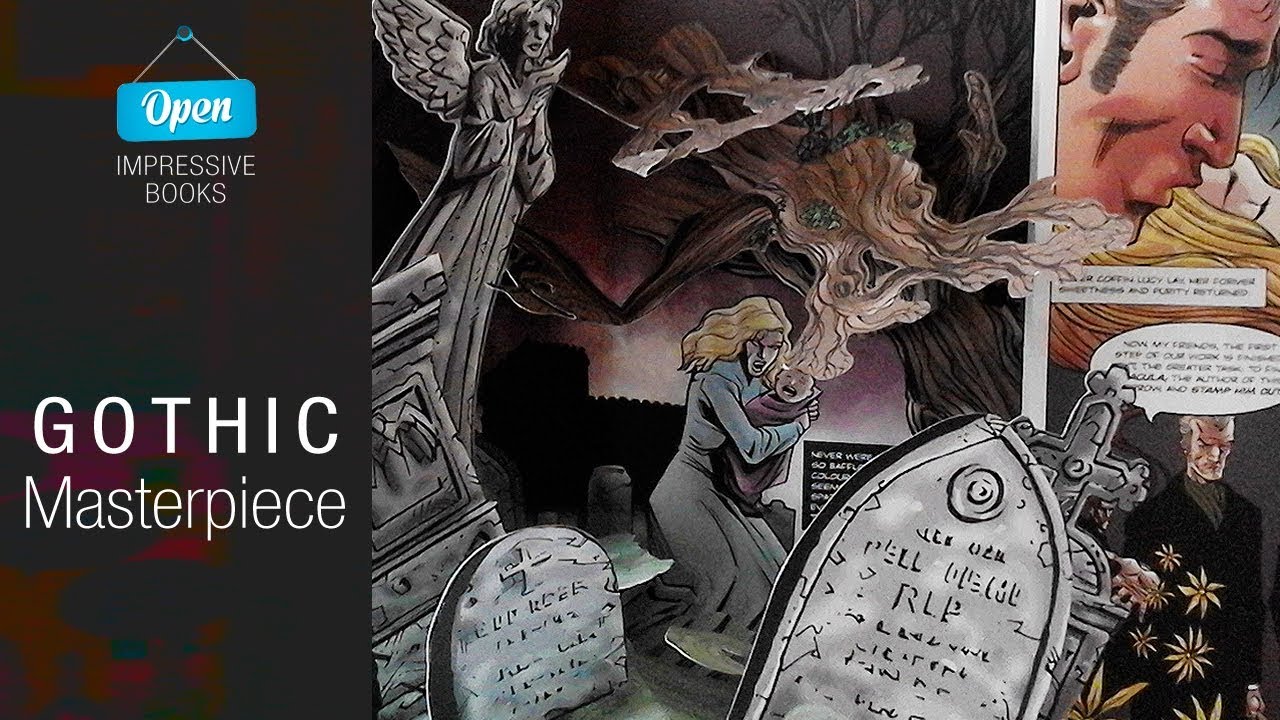 Dracula Pop-Up Book by David Hawcock, Anthony Williams & Claire Bampton