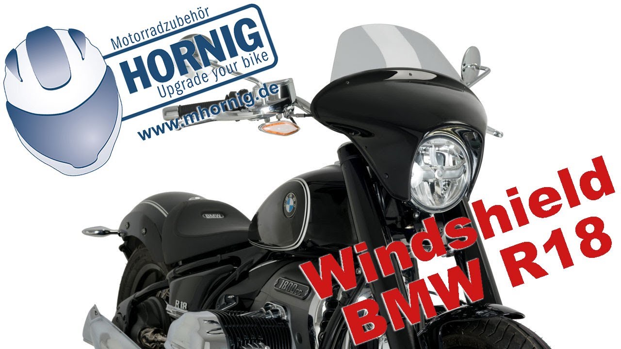 Verkleidungsscheibe Windshield Batwing BMW R18 by HORNIG