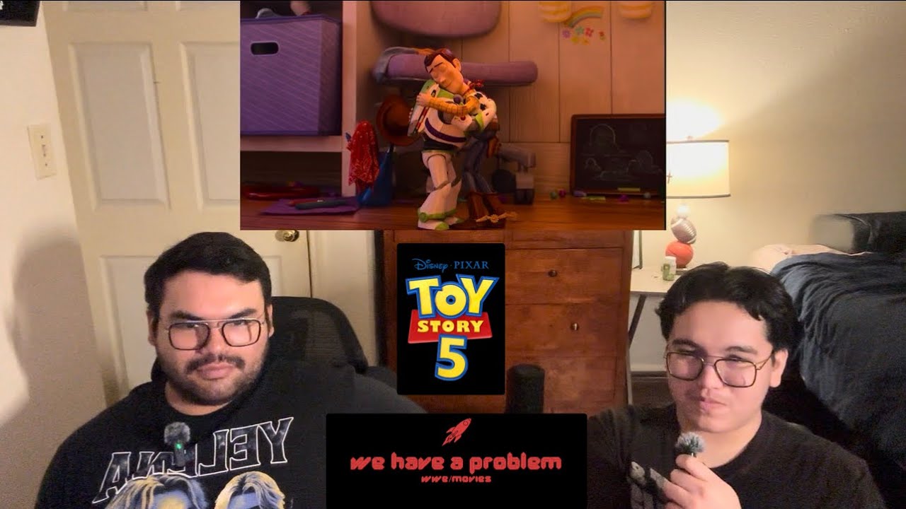 Toy Story 5 trailer reaction!