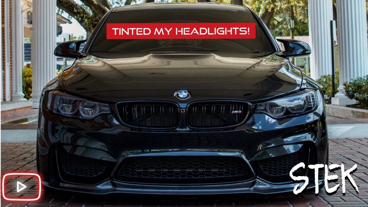 TINTING THE HEADLIGHTS ON MY F80 M3 - ONE WEEK UNTIL BMW INVASION