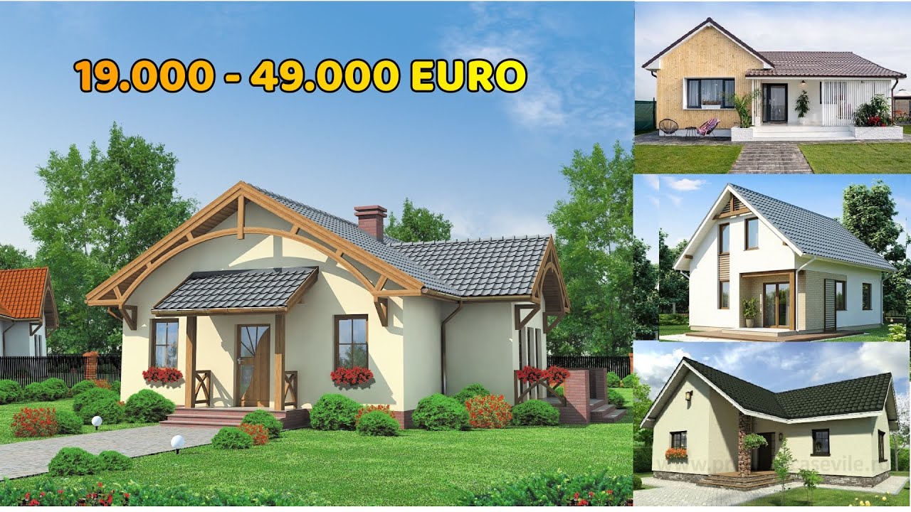 CASE IEFTINE si frumoase. PROIECTE pentru orice buzunar