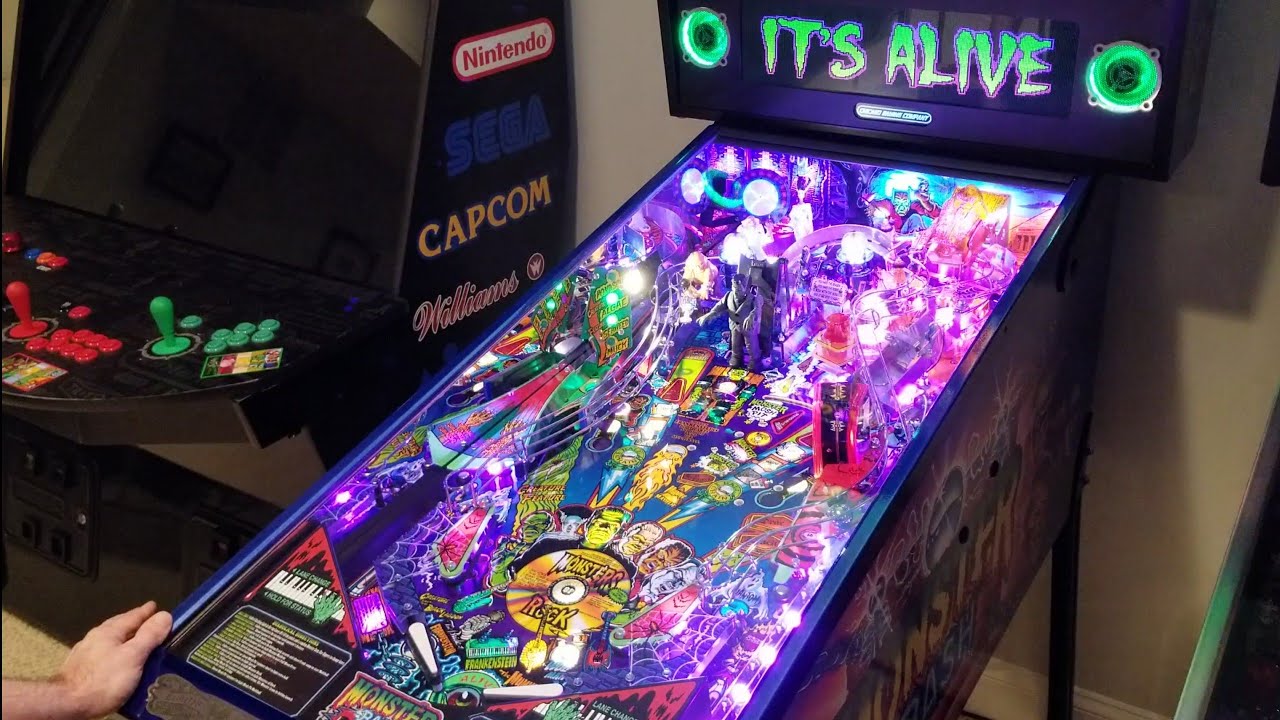 Monster Bash Remake Limited Edition Pinball Gameplay