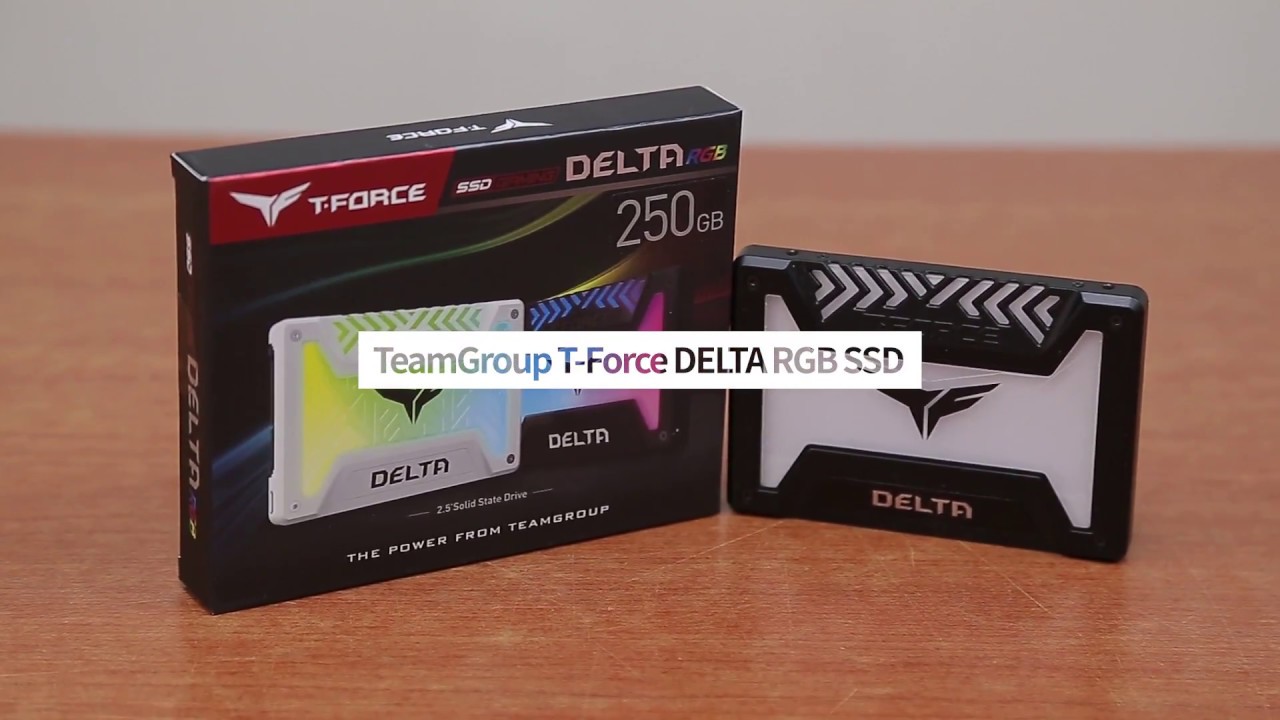 TeamGroup T-Force DELTA RGB SSD PREVIEW