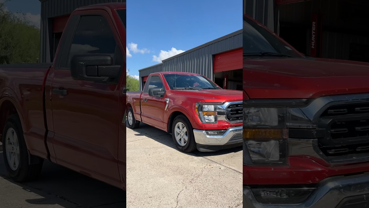 2023 Ford F150 Single Cab gets Belltech 3/5 Coilover Drop Kit!!