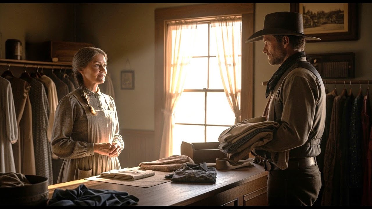 At 47, She Gave Up on Love… Then a Cowboy Walked Into Her Shop