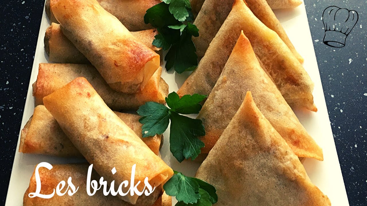 BRICKS AUX POMMES DE TERRE ET AU THON - CUISSON AU FOUR