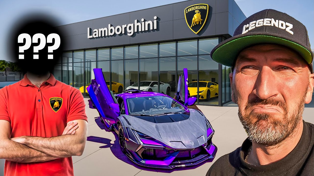 LAMBORGHINI’S RESPONSE TO MY MODIFIED WIDEBODY REVEULTO…. 