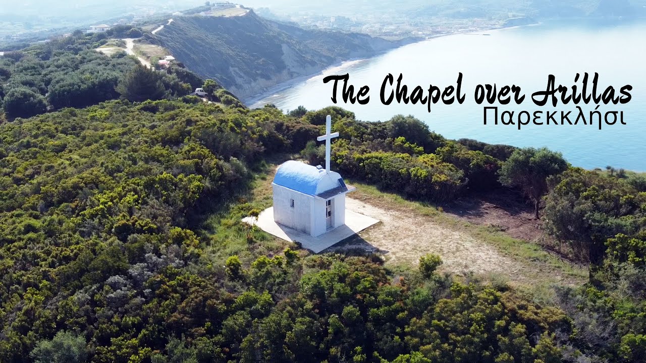 The Chapel over Arillas | Corfu, Greece | Aerial View 2022