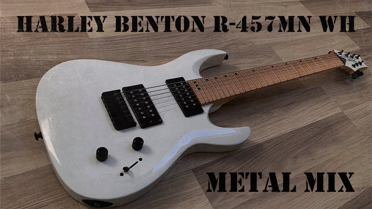 Harley Benton R-457MN WH - Metal Mix