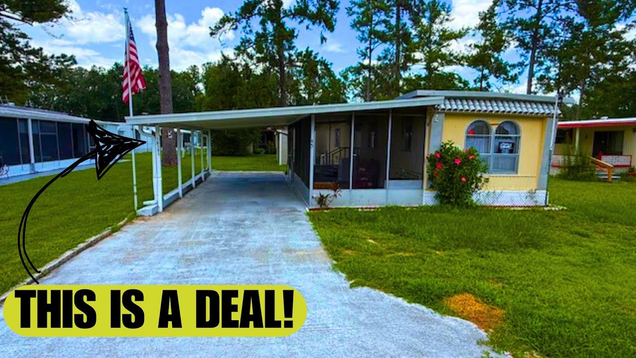 $500 LOT RENT In Goregous Scenic Park AND AWESOME Home! (Imperial Estates Brooksville Florida)!