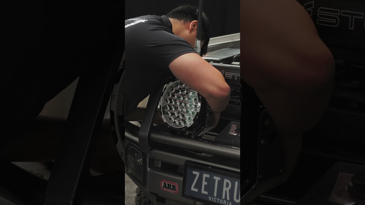 STEDI&trade; Type-X&trade; PRO 8.5 Inch LED Driving Lights Install ASMR #stedi #led #drivinglights #70series
