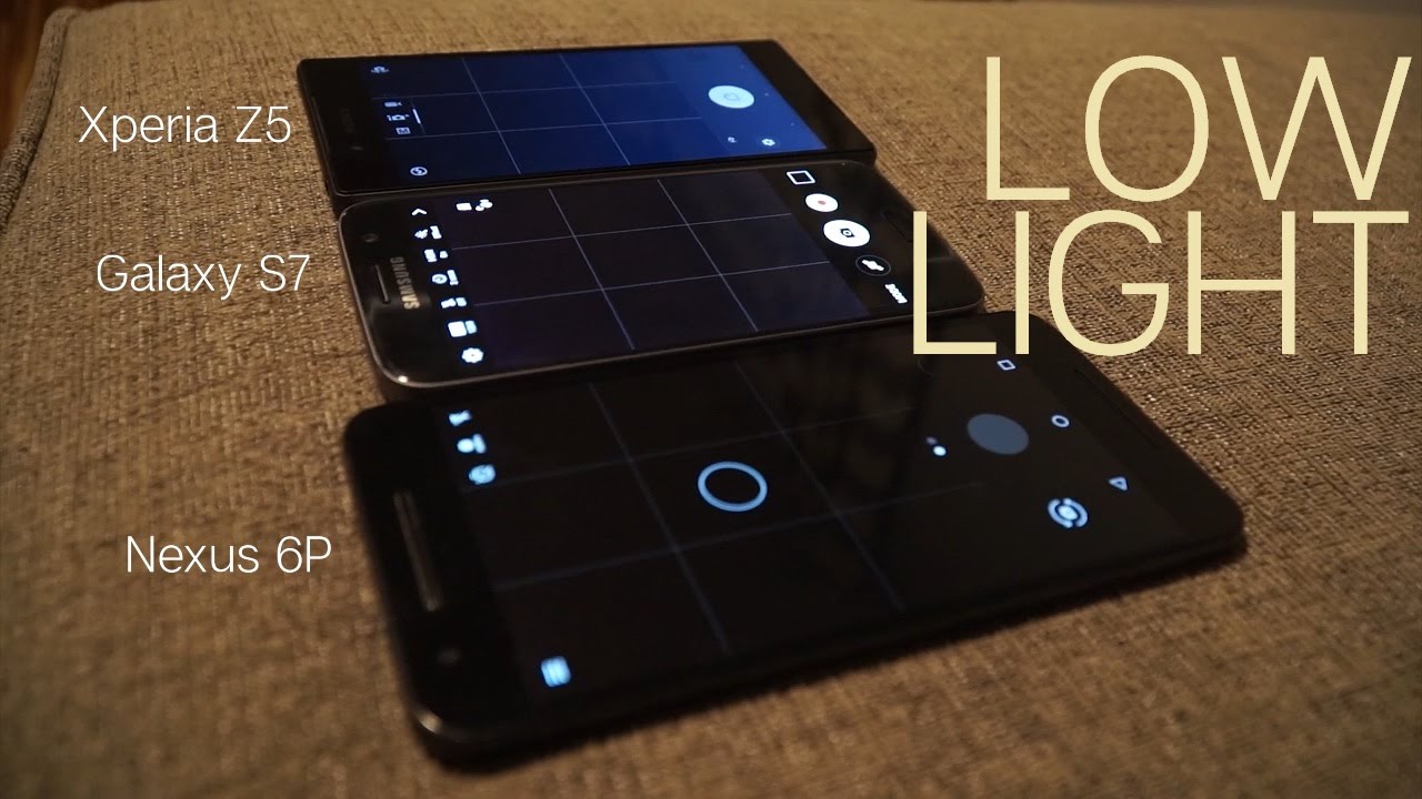 Indoor/Low Light Camera Comparison - Xperia Z5 vs Galaxy S7 vs Nexus 6P