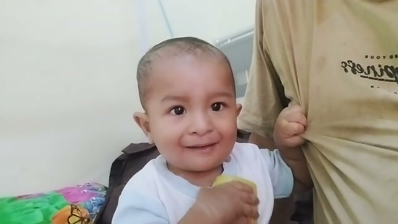 Kemarin diusia 10 bulan setelah mandi pagi 
