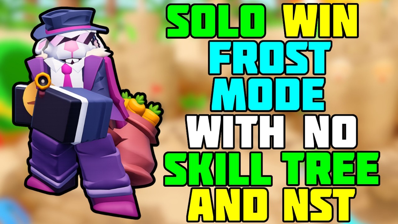 Соло Триумф в Frost Mode без Древа навыков + NST | TDS Tower Defense Simulator