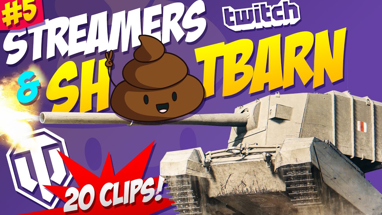 #5 Streamers vs Shitbarn | FV4005 moments | World of Tanks