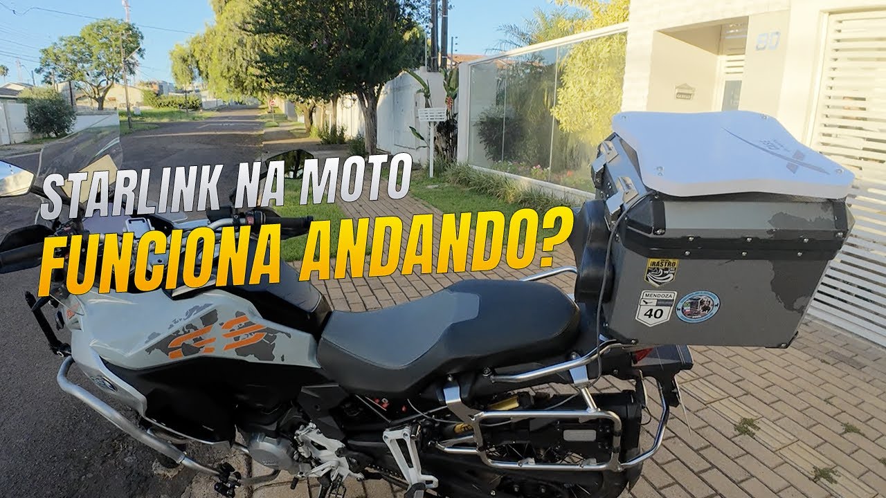 Como ter Wi-Fi no meio do nada (Instalação Starlink Mini Moto)