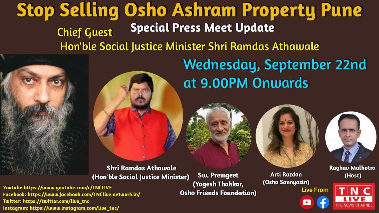 Save Osho legacy Celeberation Osho Neo sannyas movement | TNC LIVE | Raghav Malhotra