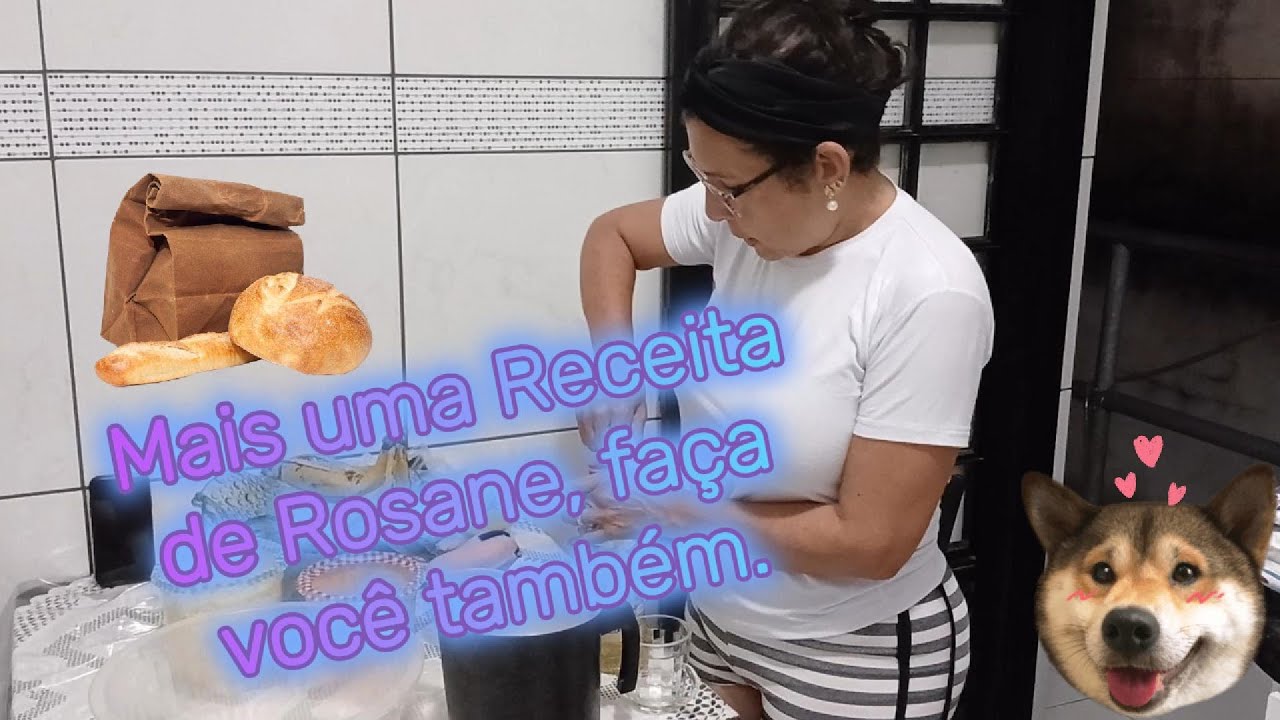 Mais uma receita nova de Rosane no canal, faça você Também.