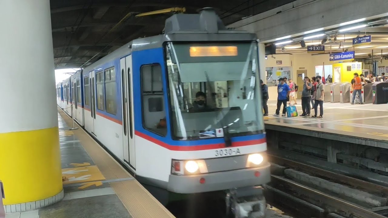 MRT3 Train arriving at GMA-Kamuning Station *Northbound* (07/13/2023) #mrtline3