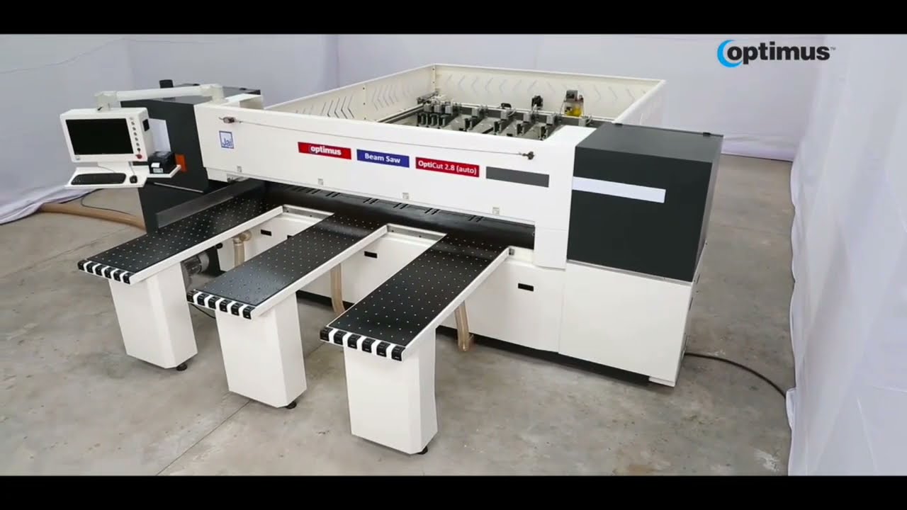 Opticut Beam saw 2.8 Unbelievable saw carrier speed and optimum thickness cutting