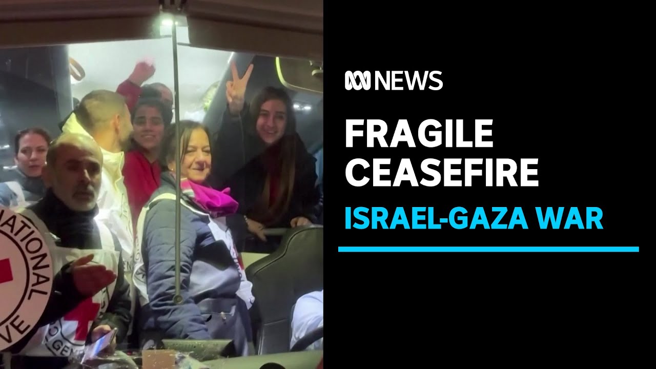 Israel and Hamas accuse each other of ceasefire violations, as more hostages released | ABC News