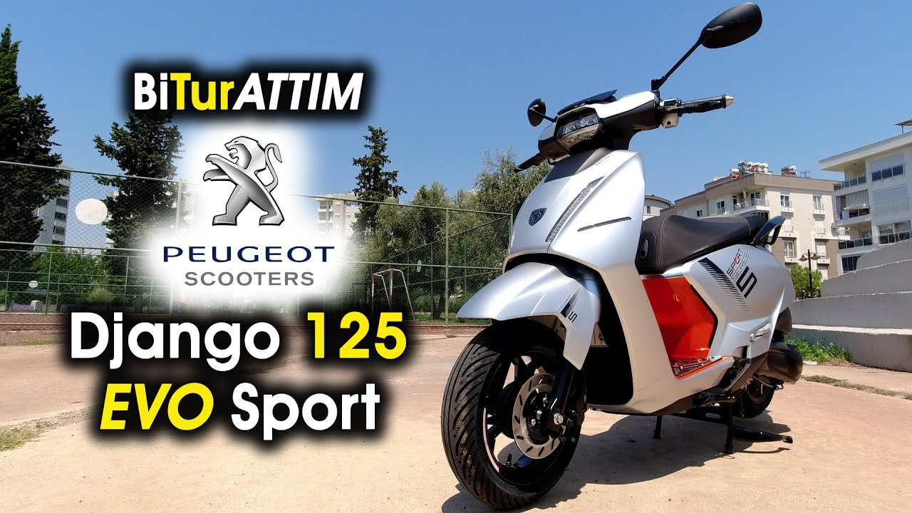Peugeot Django 125 Evo Sport İle 