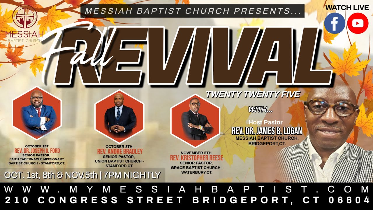 Fall Revival Night 3 | 11.05.25 | Reverend Kristopher Reese