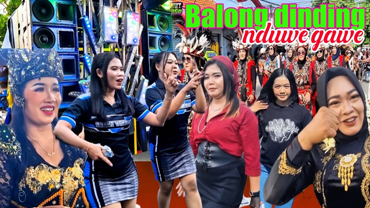 KARNAVAL SEDEKAH BUMI BALONG DINDING MENGANTI GRESIK