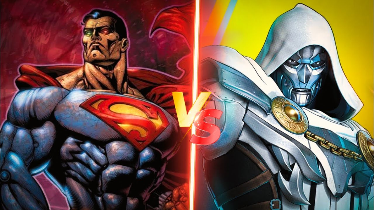 Cosmic armor superman Vs God emperor doom | Hindi | comic evolution