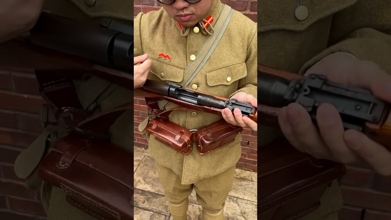 Original Imperial Japanese Late Pattern Ko Ammunition Pouches & Belt Set #reenactment #militaria